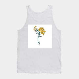 Minimalist daisies Tank Top